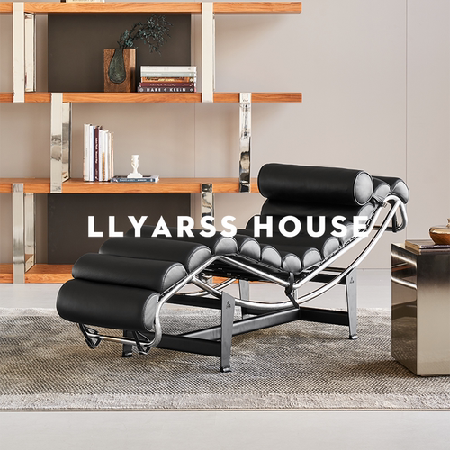 LLYARSS包豪斯不锈钢架躺椅