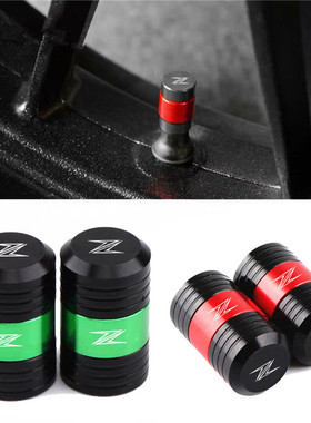 川崎改装CNC轮胎气门芯帽气嘴盖Z900 Z1000 Z750 Z650 Z800 ZX6R