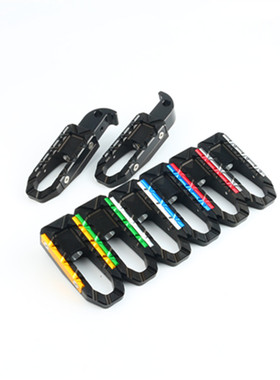 适用本田Cbr600f 4/f4i Cbr600rr F5摩托车改装CNC装饰脚踏防滑脚