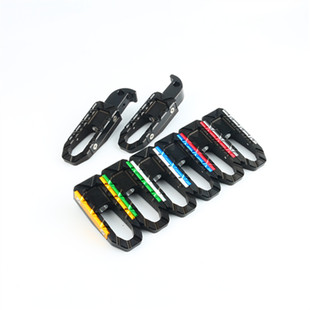 适用本田Cbr600f 4/f4i Cbr600rr F5摩托车改装CNC装饰脚踏防滑脚