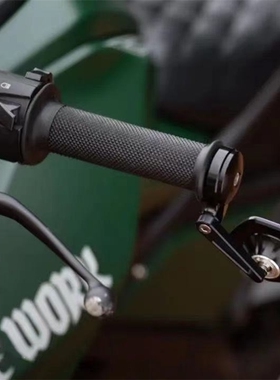 适用雅马哈XSR155 Cafe Racer复古车改装手把后视镜车把反光镜