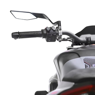 适用街车定风翼折叠后视镜杜卡迪街霸V4 Z900 MT-09 MT03大视野镜