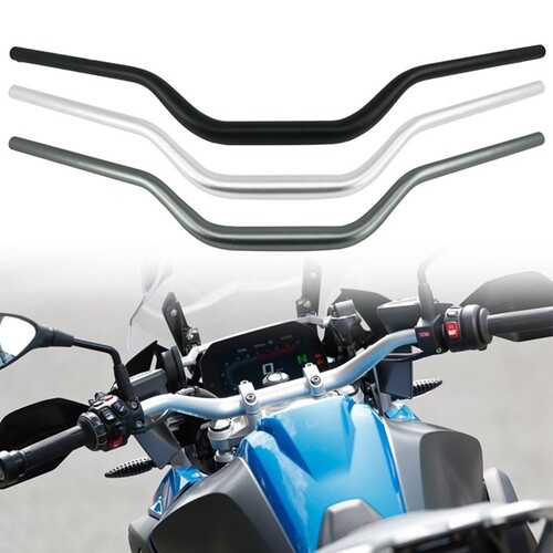 适用SV650 GSR400 GSR600 GSR750 GSX650F改装加厚铝合金龙头车把