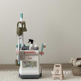 韩国ins儿童扫地玩具男女孩过家家打扫清洁吸尘器宝宝生日礼物