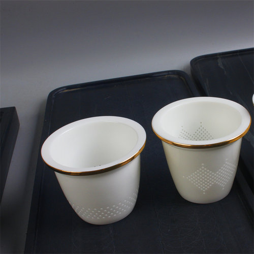 陶瓷水杯内胆过滤茶渣花茶配件