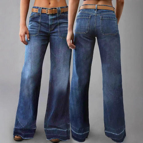 jeans denims pants fashion clothing trouserstemu热销欧美女士