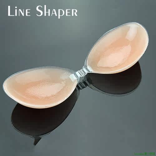 Bra Invisible Push Up硅胶乳贴隐形文胸贴上薄下厚加厚硅胶文胸