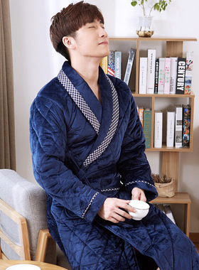 Plus Size Men's Pajamas Quality Homewear Sleepwear male