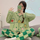 Girl Cartoon Pajamas 睡衣女家居服Loose Women LoungewearMR
