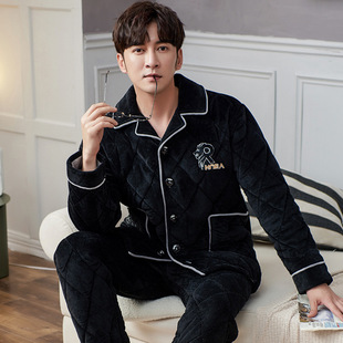 Plus Size Men's Pajamas Quality Homewear Sleepwear male