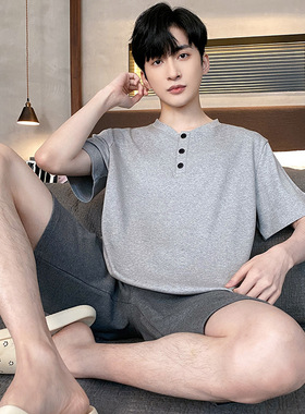 Plus Size Men's Pajamas Quality Homewear Sleepwear male