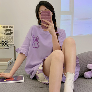 pajama female homewear student pajamas easy to wash