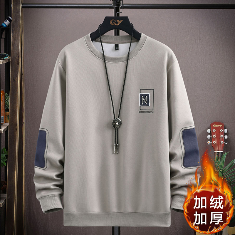 派得西刺绣潮套头卫衣