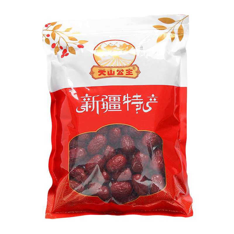 天山公主 灰枣500g/袋新疆红枣泡水煲汤煮粥红枣特产