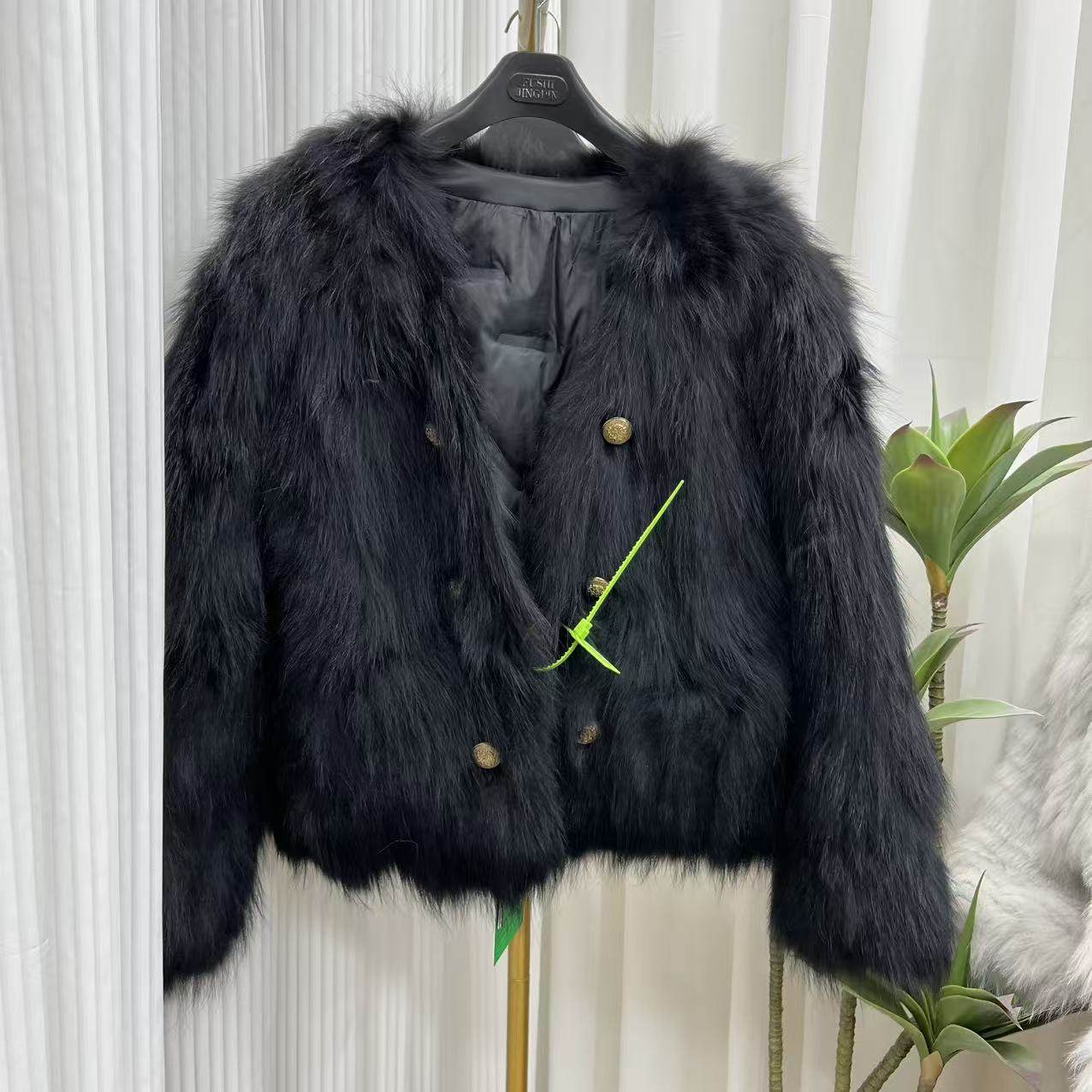 海宁女士时尚貉子毛皮毛一体拼皮皮草保暖外套介意勿拍,女装/女士精品,皮草,淘宝优惠券,粉丝福利购,淘宝优惠卷