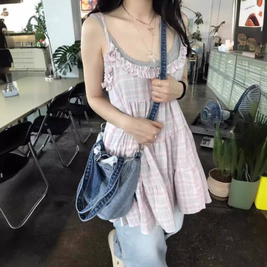 韩版复古甜美少女可爱蓬