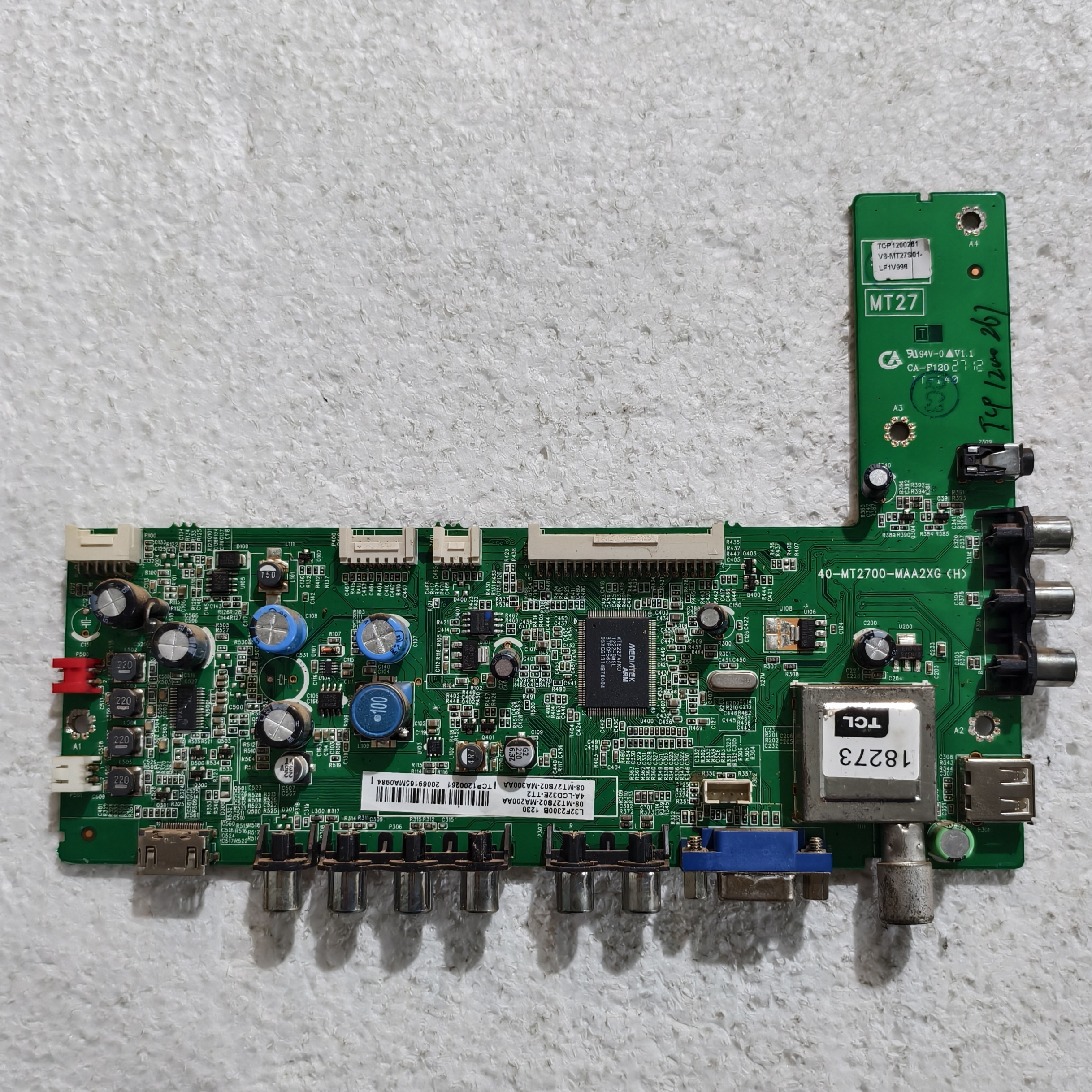 原装TCL L3200B/3270B主板40-MT2700-MAA2XG配屏LVW320CSTM E1
