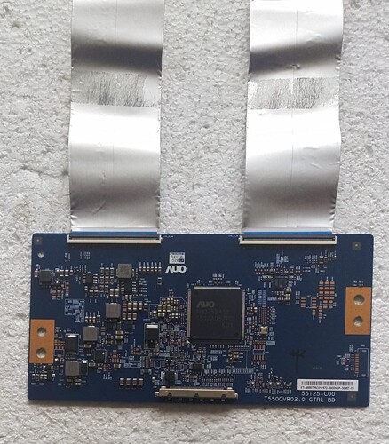 原装康佳QLED55X80U逻辑板T550QVR02.0 55T25-C00 实物图 测试好