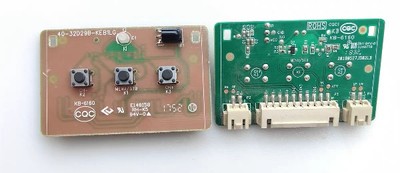 原装TCL D49A730U/55A730U/65E5800开关按键接收40-32D29B-KEB1LG