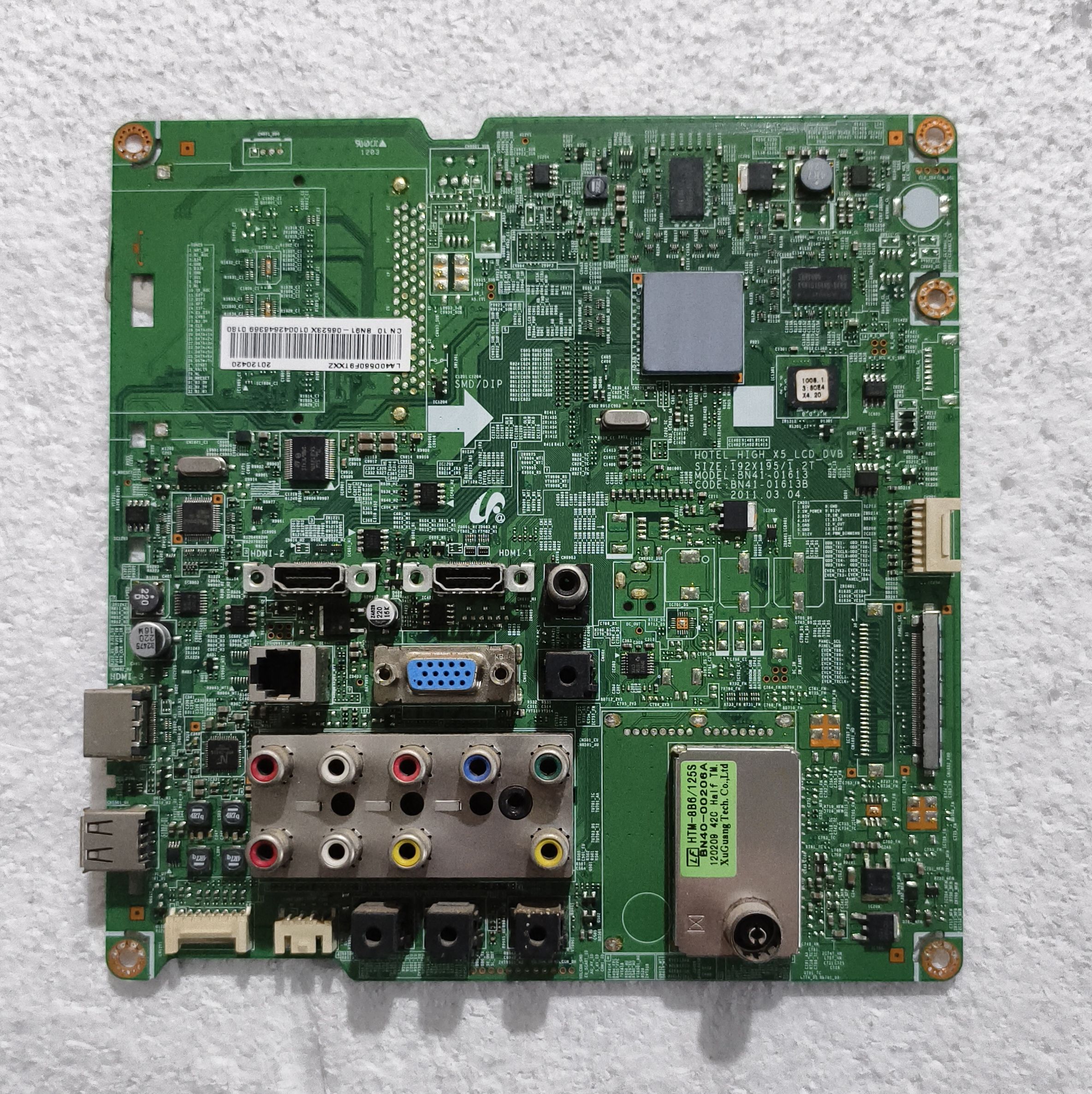 原装三星LA40D560F9T电视主板 BN41-01613A 配屏 V400H1-L12 现货
