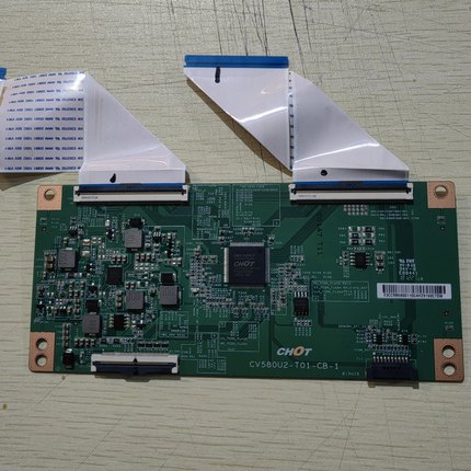 原装康佳B58U/海信HZ58A5558C3电视逻辑板CV580U2-T01-CB-1测试好