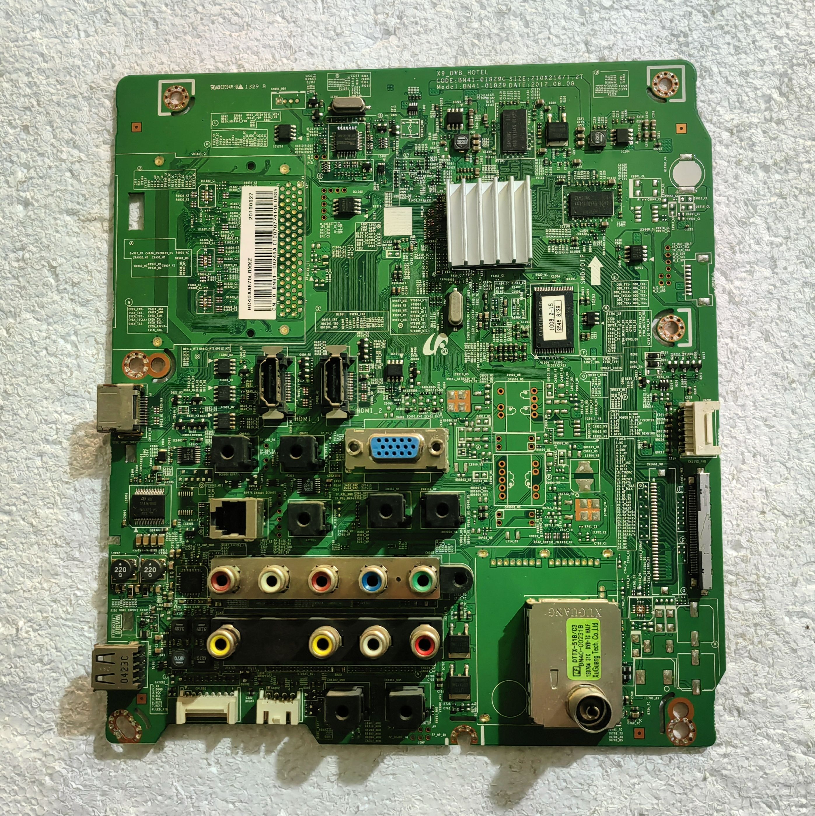 原装三星HG40AA570LR电视主板BN41-01829C配屏LTJ400HM08-H测试好