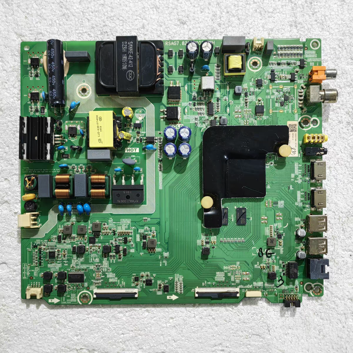 原装海信H558E3D主板RSAG7.820.8802 配屏HD580X1U01/S0/R0H 测好