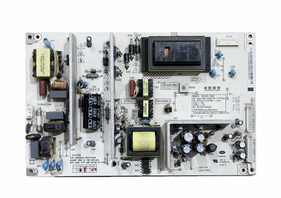 原装长虹LT26720X/LT26630X电源板R-HSL26-3S02./XR7.820.051测好