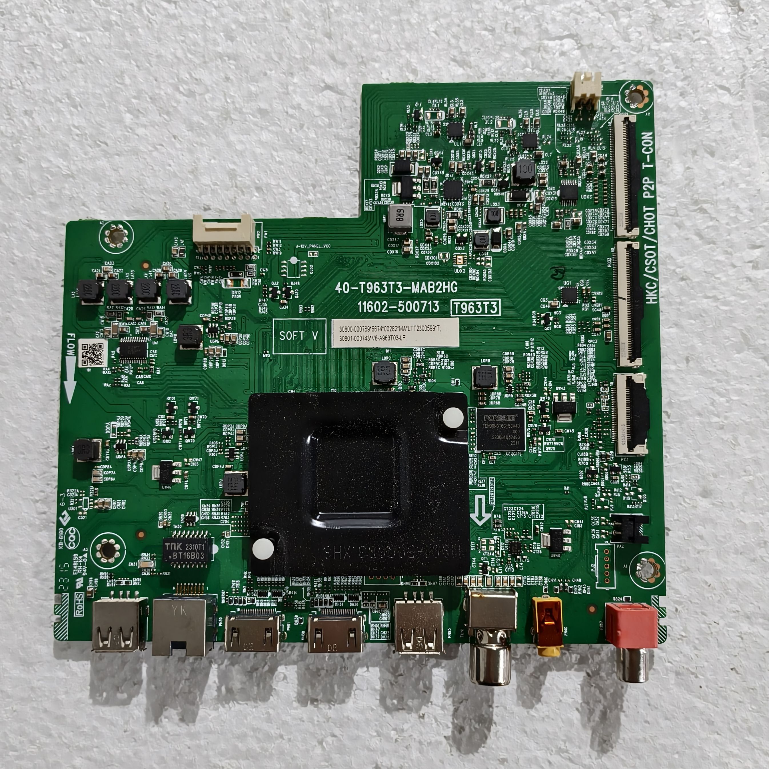 原装TCL 65G60E 65V69E主板40-T963T2-MAB2HG屏LVU650NDEL CS9W66