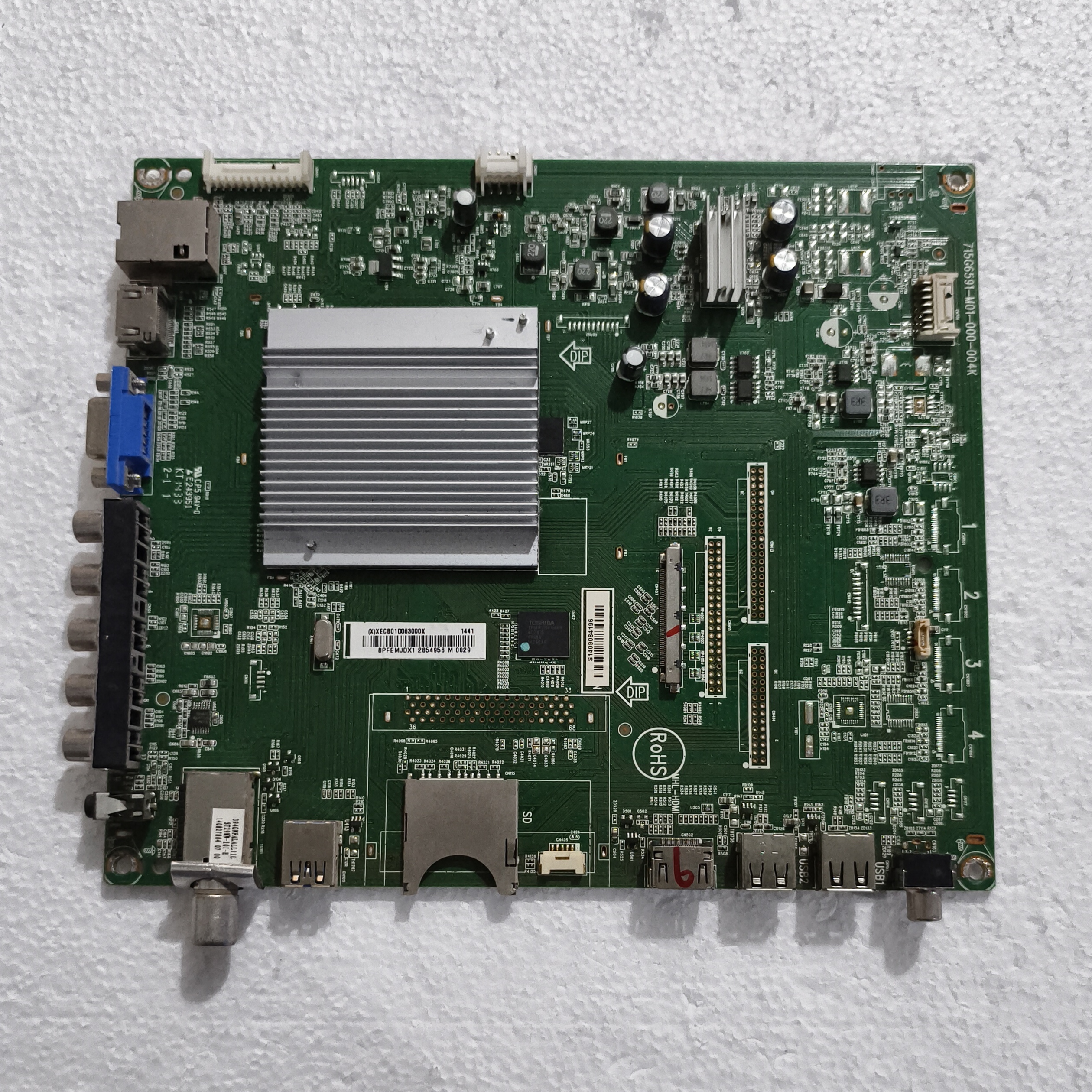 原装AOC 冠捷LD50P03Q主板715G6591-M01-000-004K屏TPT500DK-QS1