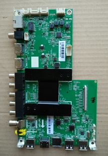 原装海尔LS49A51主板0091802118A屏LSC490FN02实物图九成新测试好