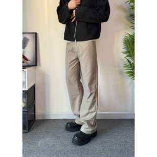 POPLAR CLASSIC 微喇显瘦百搭vibe西裤TR通勤休闲cleanfit长裤男