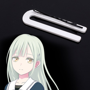 猫八 Ave Mujica 若叶睦COS发夹发饰配件道具 睦头人黄瓜 Mortis