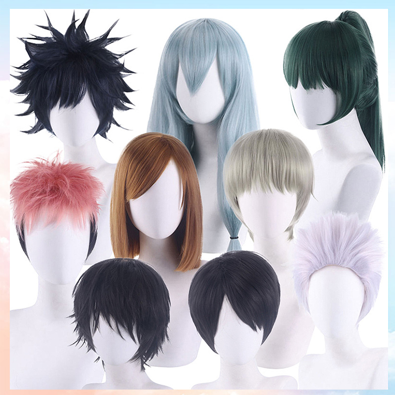 猫八动漫咒术回战cos假发