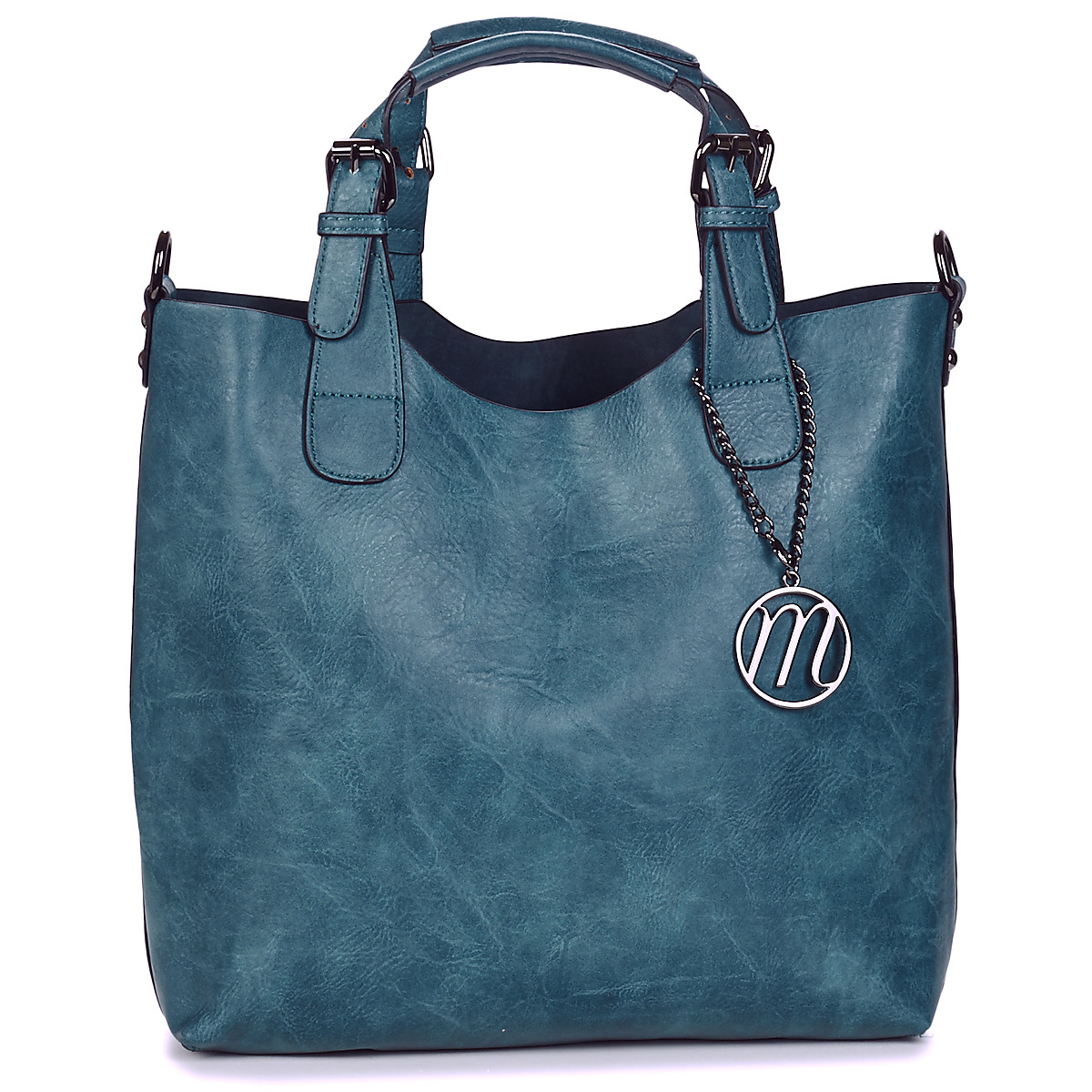 moonymood女包时尚蓝色手提包