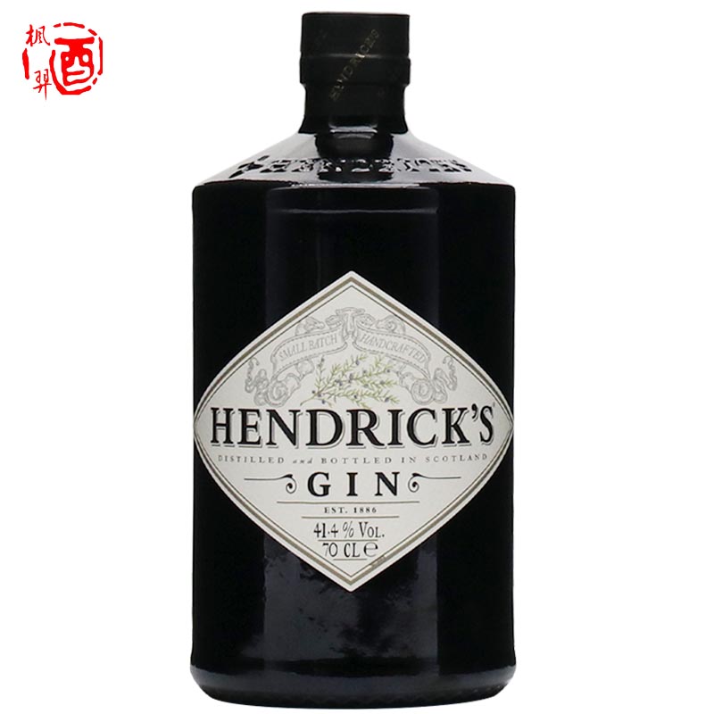 洋酒亨利爵士金酒 Hendricks Gin杜松子酒鸡尾酒调酒基酒琴酒毡酒