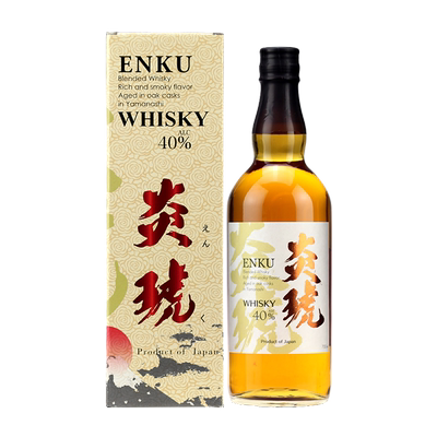 日本炎琥威士忌 洋酒进口 ENKU Blended Whisky 700ml 日威入门级