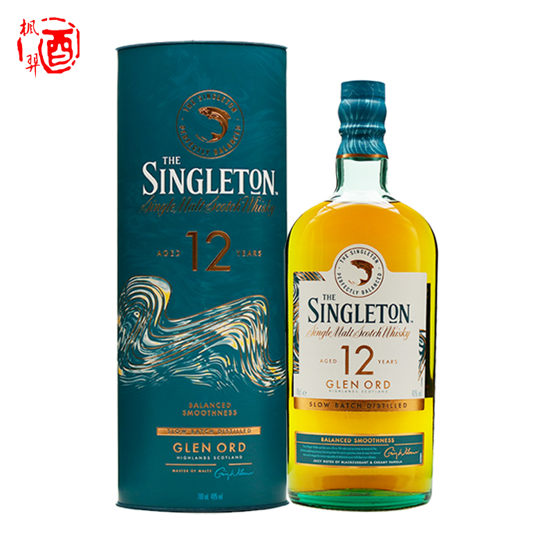 12年单一麦芽苏格登700ml