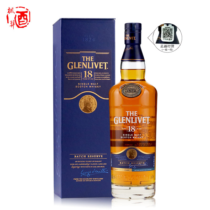 进口洋酒格兰威特单一18年陈酿