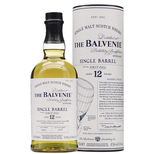 Balvenie百富12年单一麦威士忌 单桶醇萃陈酿威士忌 洋酒700ML