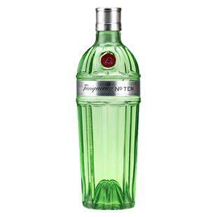 洋酒 英国添加利10号杜松子金酒TANQUERAY NO.GIN 原装琴酒 750ml
