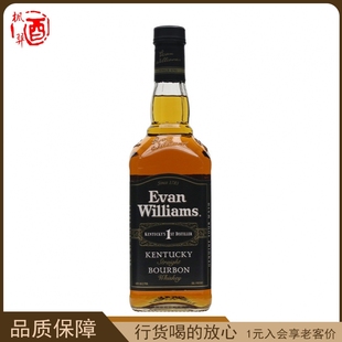 Evan 进口洋酒 Williams 美国原装 烈酒 43度 爱威廉斯波本威士忌