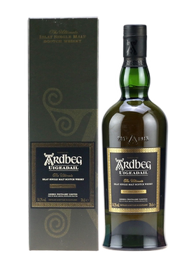 雅伯乌加达尔艾雷岛单一麦芽苏格兰威士忌 洋酒阿德贝哥ARDBEG