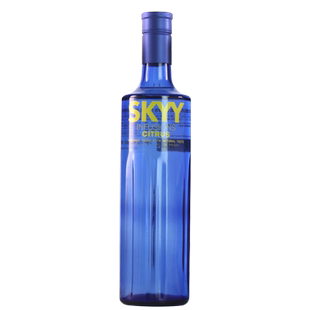 美国进口洋酒 SKYY VODKA/深蓝伏特加 深蓝伏特加柑橘口味 750ml