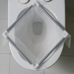 倒水进马桶过滤网防堵塞过颗粒小杂物漂浮过滤筛器厨房残渣过滤网