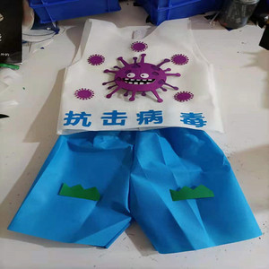 万圣节时装秀儿童手工衣服