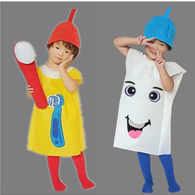 儿童牙细菌大作战表演服牙齿表演服病菌病毒牙虫牙细菌大战表演服