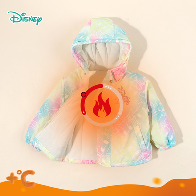迪士尼(Disney)女童夹棉连帽外套棉服ZD4DS013