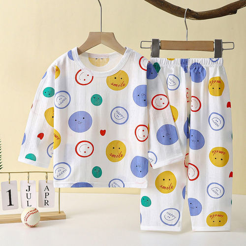 贝贝怡儿童家居服套装夏季空调服