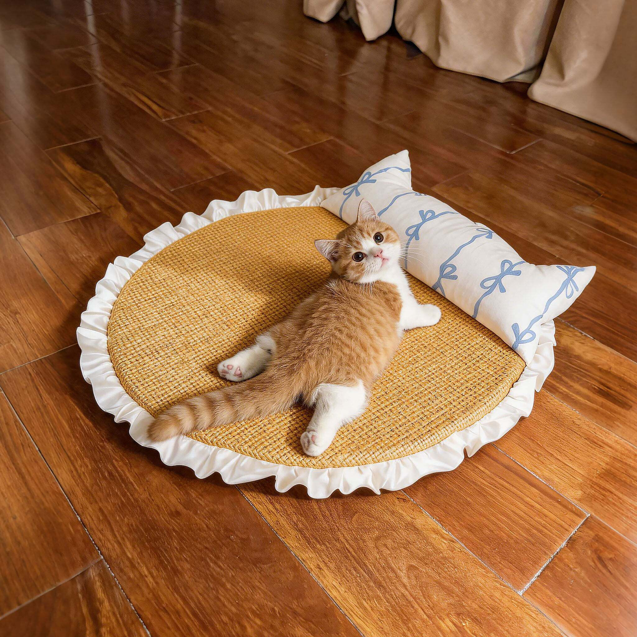 宠物冰垫猫咪凉席夏季狗狗垫子猫窝狗窝降温冰垫猫狗床大号冰凉垫